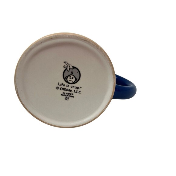 Life Is Crap Mug Out Of Chocolate!?! Funny Sarcastic Coffee Cup Tea - Picture 9 of 10